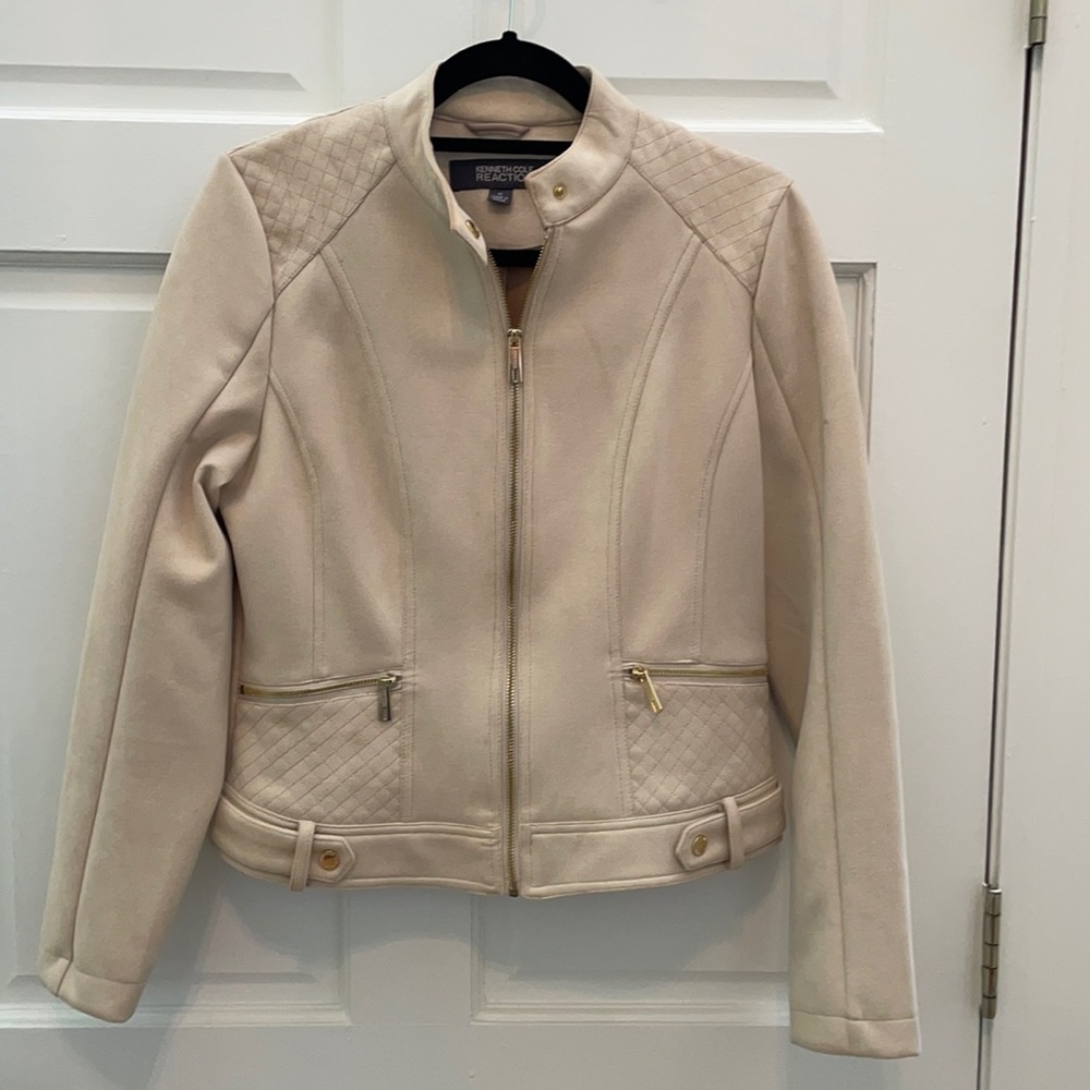 Kenneth Cole suede leather jacket